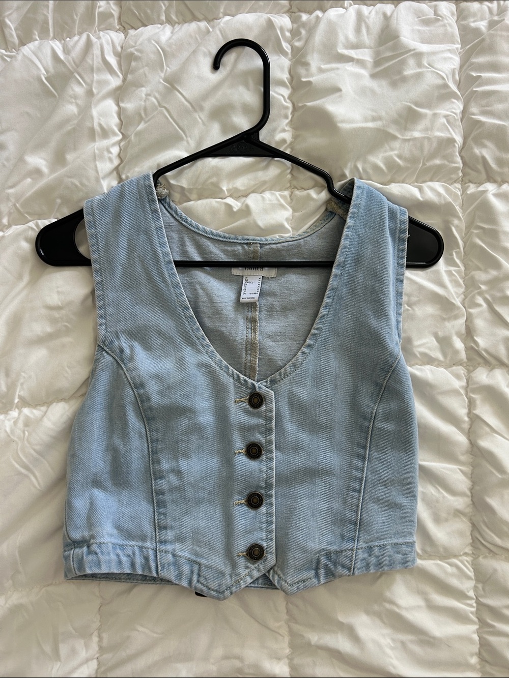 Denim Top Forever 21
